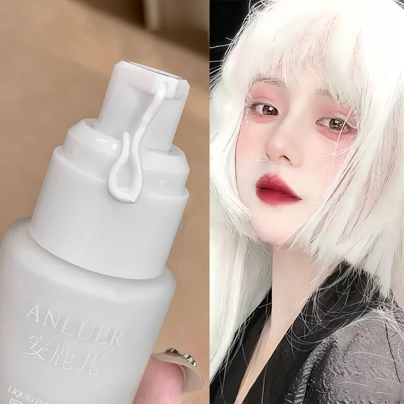 Cosplay Prop Primer - 매트 화이트 리퀴드 파운데이션 메이크업 방수