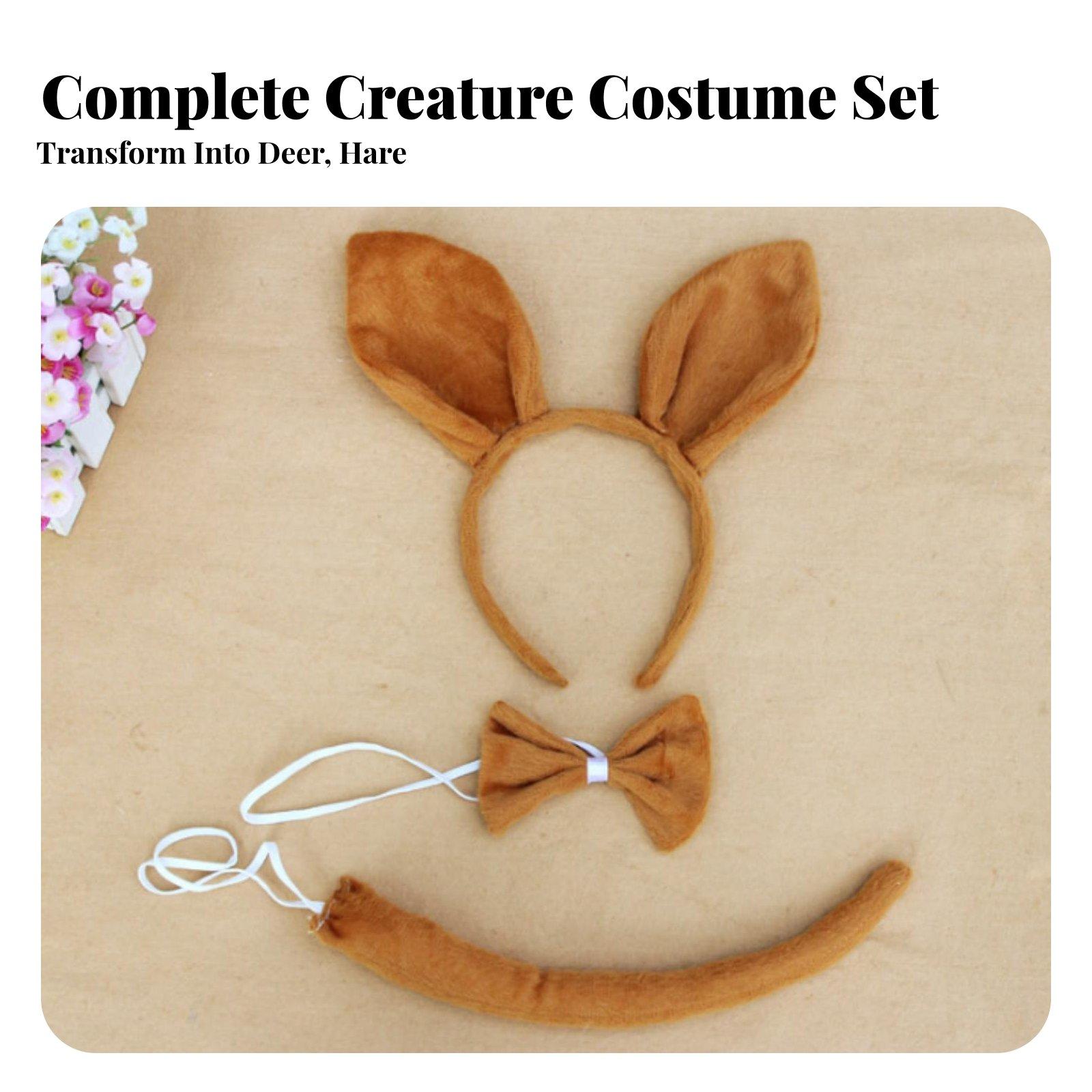 Easy Cosplay Prop - 동물 코스튬 헤드밴드 세트 공연 소품