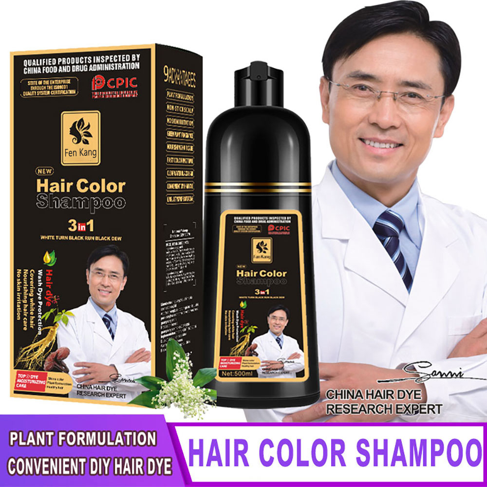 Hair Spray Color - 3 In 1 인스턴트 컬러링 샴푸