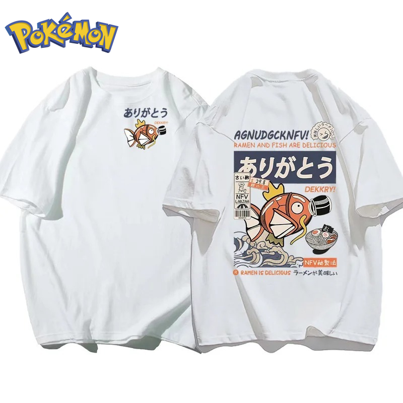 2026 여름 포켓몬 마기카프 라멘 양면 프린트 티셔츠 - Pokeball Cosplay Prop 리뷰 및 가격